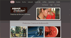 Desktop Screenshot of anais-production.com